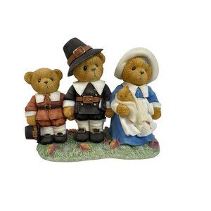 Cherished Teddies "Faith Of Our Fathers" Figurine